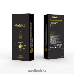 UWELL CALIBURN G2 cewki | 4-pak un2 meshed-h 1,2 oma JTRRVT2 UWELL Warszawa