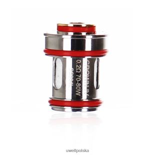 UWELL CROWN 4 cewki zamienne (4 szt.) un2 podwójna siatka 0,23 oma JTRRVT184 UWELL E Papieros