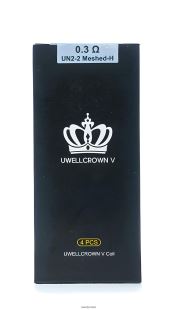 UWELL CROWN V cewka | 4-pak un2-2 z oczkami 0,3 oma JTRRVT68 UWELL Review
