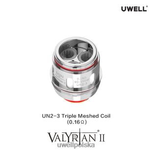 UWELL VALYRIAN 2 cewki zamienne (2 szt.) un2-3 potrójna siatka 0,16 oma JTRRVT30 UWELL Vape Flavours