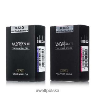 UWELL VALYRIAN 3 wymiana cewek | 2-pak fecrai 0,14 oma JTRRVT20 UWELL Vape Flavours