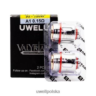 UWELL VALYRIAN cewka zapasowa (2 szt.) a1 0,15 oma JTRRVT259 UWELL Disposable Vape