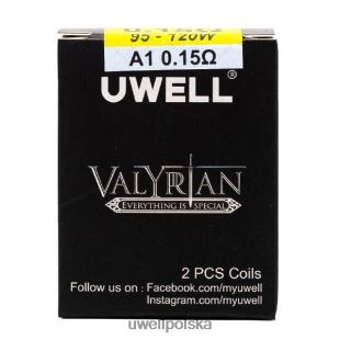 UWELL VALYRIAN cewka zapasowa (2 szt.) a1 0,15 oma JTRRVT259 UWELL Disposable Vape