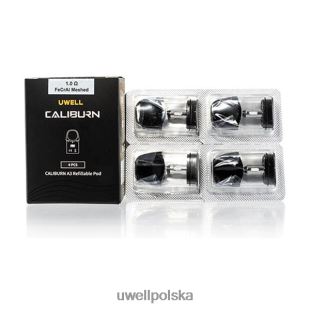 UWELL CALIBURN A3 kapsułki zamienne | 4-pak 0,8 oma 2 JTRRVT19 UWELL Disposable Vape