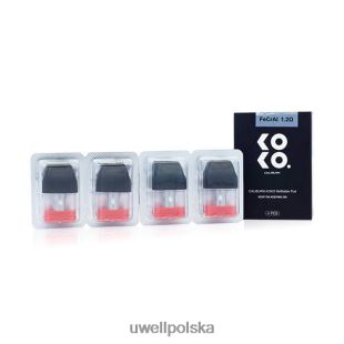 UWELL CALIBURN KOKO strąki (4 szt.) 1,2 oma JTRRVT95 UWELL Vape Price