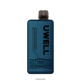 UWELL PRIME BG12000 jednorazowy waporyzator jagoda wiśnia żurawina JTRRVT298 UWELL Review