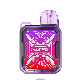 UWELL CALIBURN Jednorazowy waporyzator bar b6000 dżem żurawinowy JTRRVT279 UWELL Disposable Vape