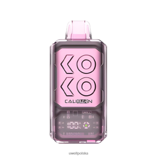 UWELL CALIBURN Jednorazowy waporyzator bar s12000 lód winogronowy JTRRVT285 UWELL Vape Price