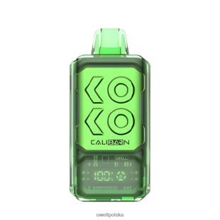 UWELL CALIBURN Jednorazowy waporyzator bar s18000 podwójne jabłko JTRRVT304 UWELL E Papieros