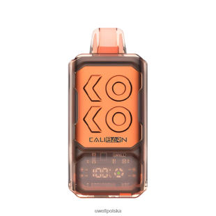 UWELL CALIBURN Jednorazowy waporyzator bar s18000 podwójne jabłko JTRRVT304 UWELL E Papieros
