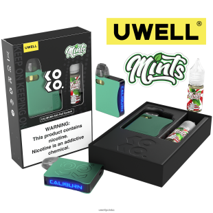 UWELL CALIBURN AK3 zestaw + strąki a3s 0,8ohm (x2) + para tatusia 10ml sole 50mg crl: cyjan/flv: mięta pieprzowa 50 mg JTRRVT242 UWELL Warszawa