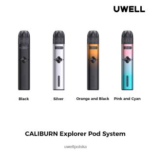 UWELL CALIBURN EXPLORER zestaw (system kapsułowy) srebro JTRRVT165 UWELL Vape Price