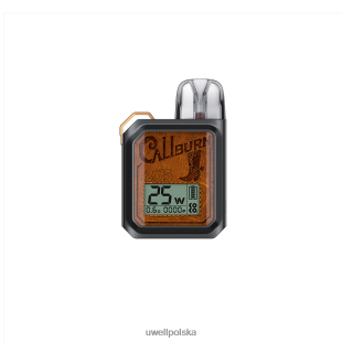 UWELL CALIBURN GK3 system kapsuł cmf smoła czarna JTRRVT174 UWELL E Papieros