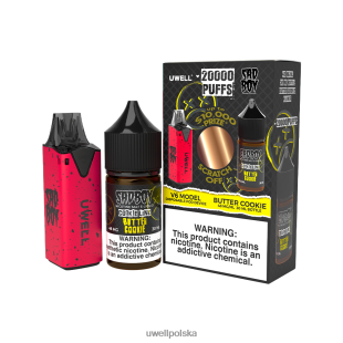 UWELL V6 urządzenie jednorazowe + para tatusia 30ml soku - pakiet współpracy clr: czerwony/flv: gujawa ananasowa feijoa 48 mg JTRRVT207 UWELL Online Shop